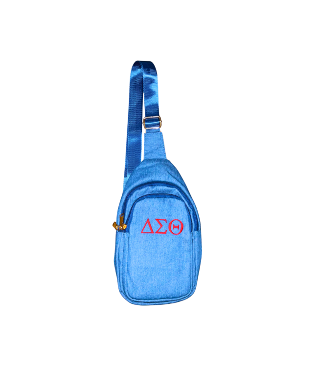 ΔΣΘ DST Denim Crossbody - Multiple Styles (FA25Y)