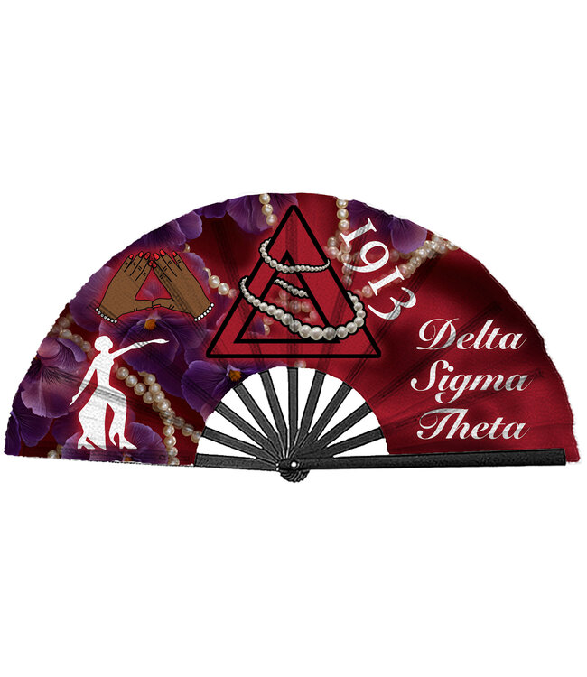 ΔΣΘ DST Large Clacking Fan (FA25)