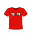 ΔΣΘ NEW! DST Printed 1913 Mid Red T-shirt (FA25)