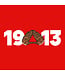 ΔΣΘ DST Printed 1913 Mid Red T-shirt (FA25)