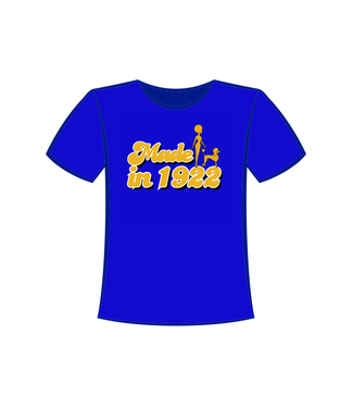 ΣΓΡ NEW! SGR Sigma Gamma Rho Printed Made Poodle Royal T-shirt (SP26)