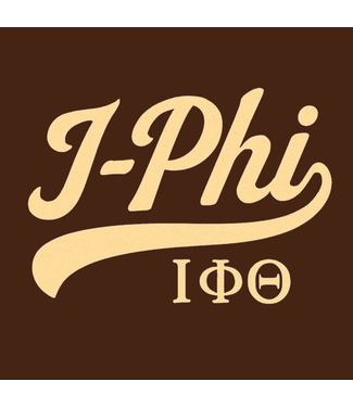 ΙΦΘ IPT Embroidered I-Phi Brown T-shirt (FA25)