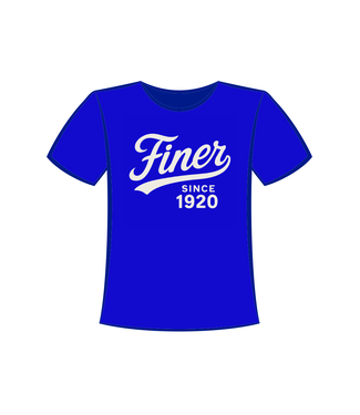 ΖΦΒ NEW! ZPB Printed Finer Royal T-shirt (FA25)