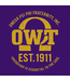 ΩΨΦ OPP Printed OWT Purple T-shirt (FA25)