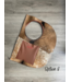 ΔΣΘ DST Cowhide & Leather D Bag w/Pouch (8 Styles) (FA25)