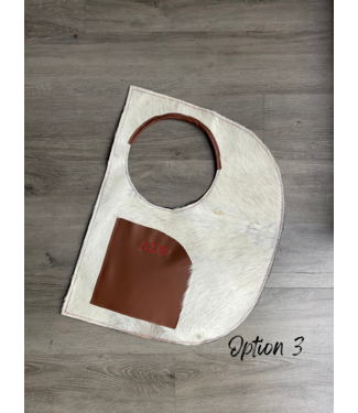 ΔΣΘ NEW! DST Cowhide & Leather D Bag w/Pouch (7 Styles) (FA25)