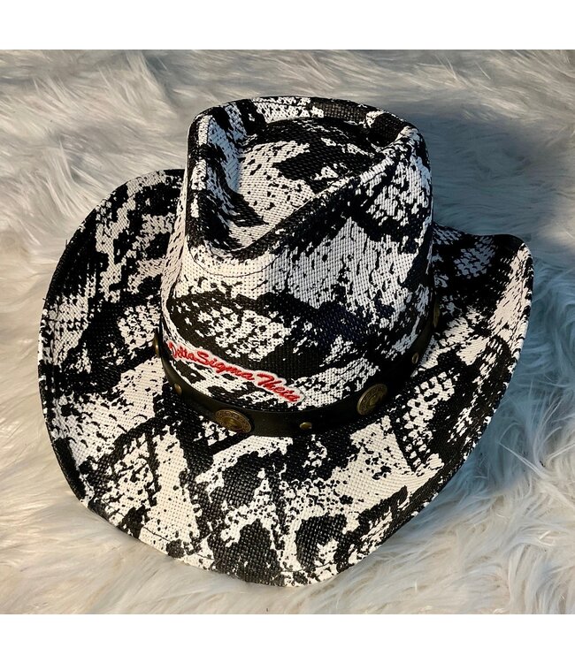 ΔΣΘ MO DST Snake Skin Cowboy Hat - 2 Options (FY25Y)