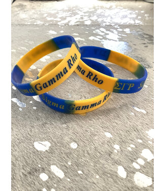 ΣΓΡ SALE! SGR Sigma Gamma Rho Silicone Bracelet (SP26)