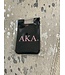 ΑΚΑ AKA Silicone Phone Wallet Black (FA25)