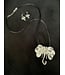 W Silver Elephant Necklace Sets (FA25)