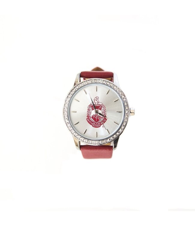ΔΣΘ DST Shield Watch with Leather Band (FA25)