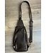 W Genuine Italian Leather Deep Red Cowhide Slingback/Crossbody (FA25)