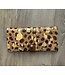 Genuine Leather Cheetah Cowhide Full Sized Wallet (FA25)
