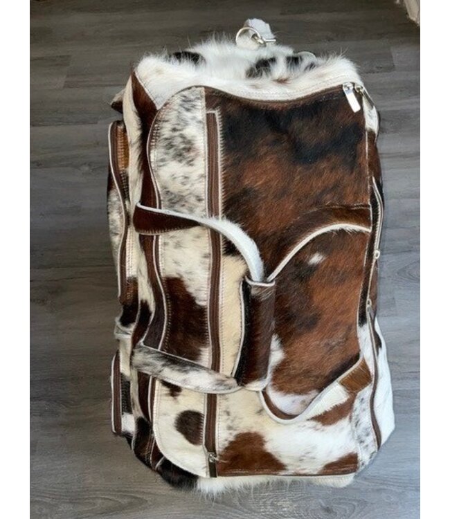 Genuine Leather & Cowhide Roller & Duffle Bag (FA25)