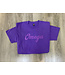 ΩΨΦ OPP Light Purple Script Purple Shirt(FA25)