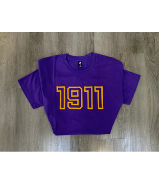 ΩΨΦ OPP 1911 Embroidered Purple Shirt(FA25)