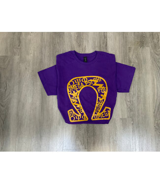 ΩΨΦ OPP Themed Omega Purple Shirt(FA25)