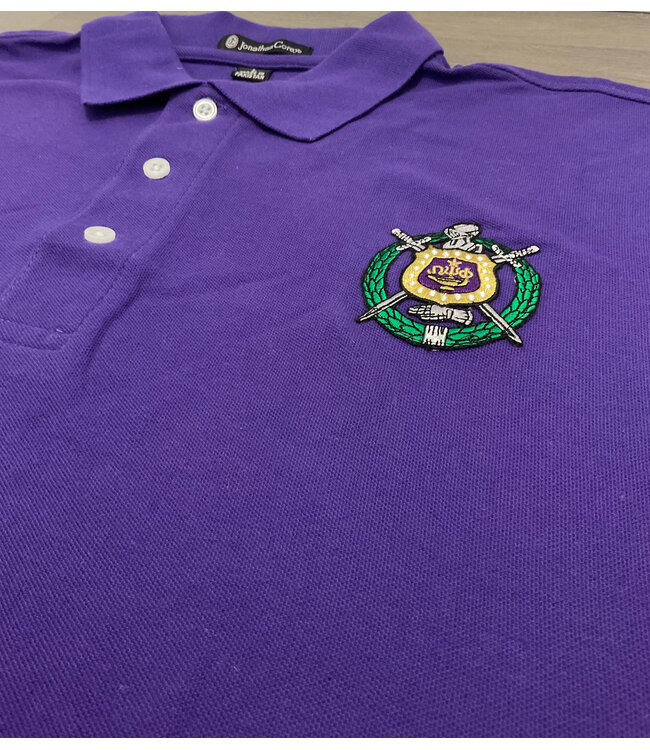 ΩΨΦ OPP Golf Shirts with Shield Logo(FA25)