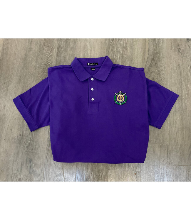 ΩΨΦ OPP Golf Shirts with Shield Logo(FA25) 50% off