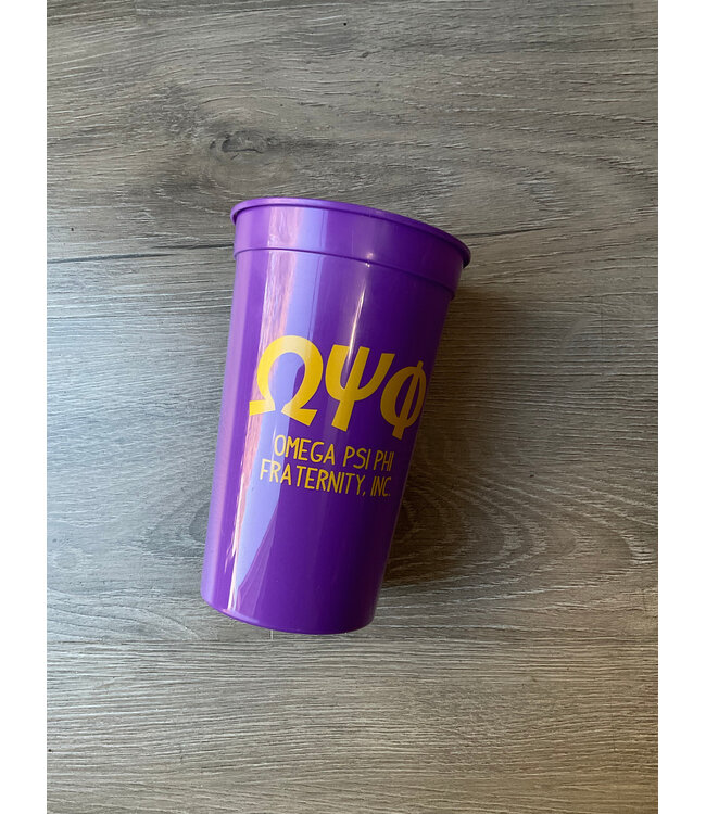 ΩΨΦ OPP Plastic Cup (FA25)