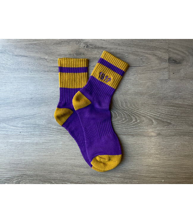 ΩΨΦ Athletic Crew Socks