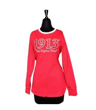 ΔΣΘ DST 1913 Ringer Long Sleeve (FA25)