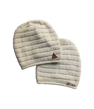 ΔΣΘ NEW! DST Cream Slouchy Sequin Beanie (FA25)