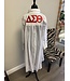 ΔΣΘ SALE DST Dress shirt w/ Chiffon Back, Black, Red, White (FA25)