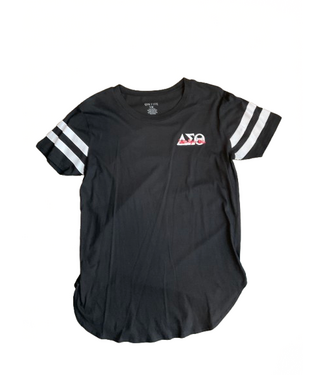 ΔΣΘ SALE DST 2 Stripe Red/Black Shirt (1X&2X) (FA25)