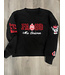ΔΣΘ MO Custom Order Premium Embroidered Sweatshirt (Black or Cream)($50+Customization)