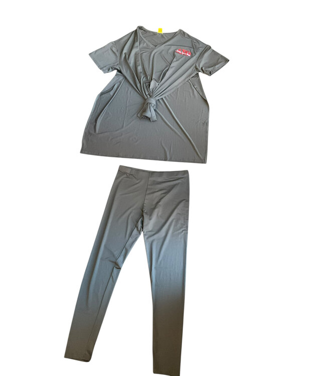 ΔΣΘ SALE DST Gray Two Piece Set (LG) (FA25) 50% Off