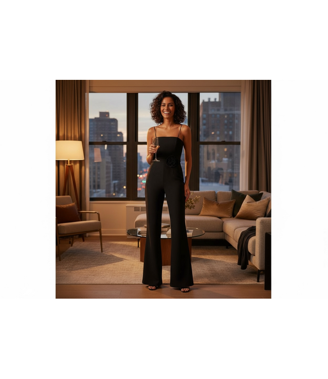 ΔΣΘ DST Black Rose Jumpsuit (FA25)