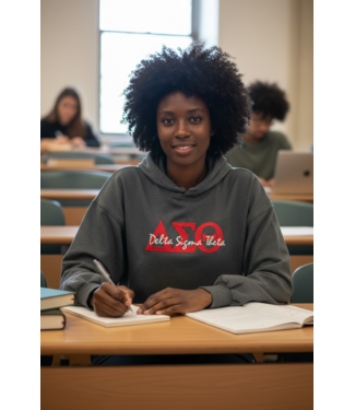 ΔΣΘ DST Charcoal Hoodie(FA25)