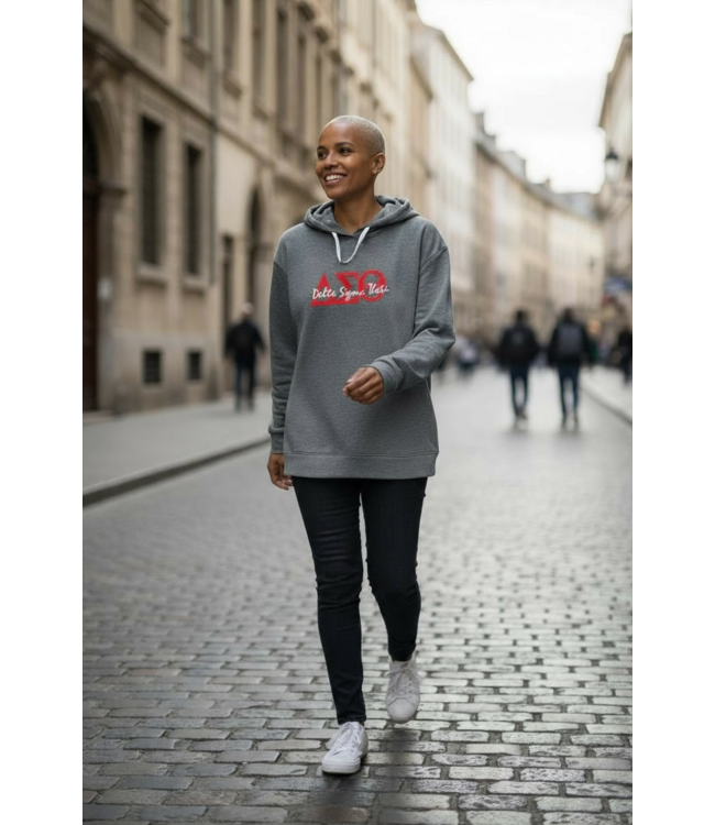 ΔΣΘ DST Charcoal Hoodie(FA25)