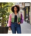 SALE! W Sheer Multicolor Block Jacket (SP26) 50% Off