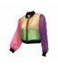 SALE! W Sheer Multicolor Block Jacket(FA25) 50% Off