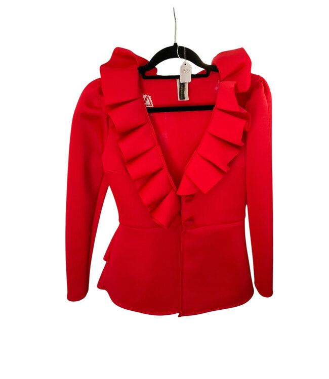 ΔΣΘ SALE DST Red Two Button Top (FA25) 50% off