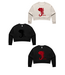 ΔΣΘ NEW! DST Embroidered January 13,1913 Elephant Cropped Sweatshirt (FA25)