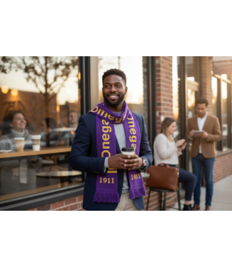 ΩΨΦ NEW! OPP Knit Scarf (FA25)