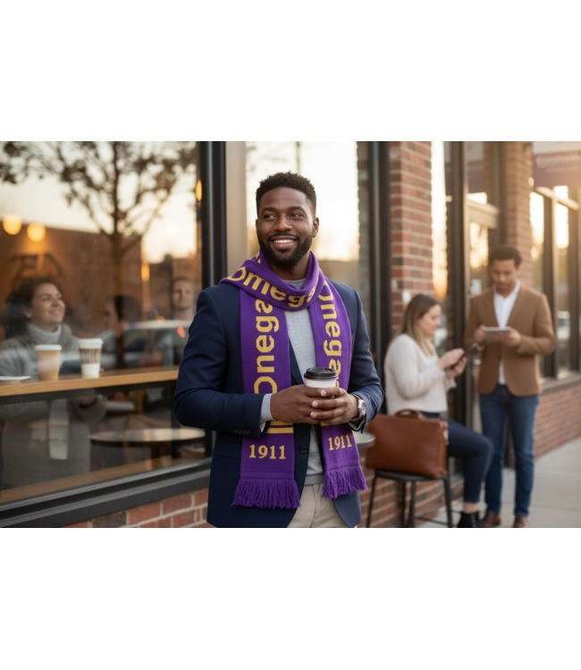 ΩΨΦ OPP Knit Scarf (FA25)