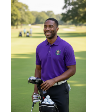 ΩΨΦ OPP Golf Shirts with Shield Logo(FA25) 50% off