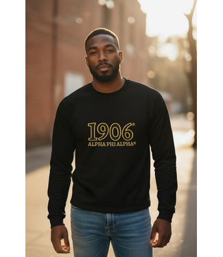 ΑΦΑ SALE! APA Alpha Phi Alpha 1906 Long Sleeve (XL,2X) (SP26)