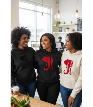 ΔΣΘ NEW! DST Embroidered 1913 Elephant Hoodie (FA25)