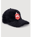 ΔΣΘ DST Faux Fur Baseball Cap - Black (FA25)