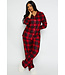 ΔΣΘ NEW! W Red & Black Plaid Pajamas (FA25) DST