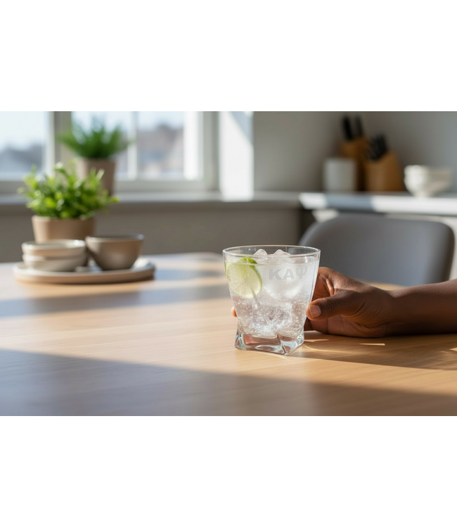 NEW! Custom Glass with Cigar Holder (SP26)