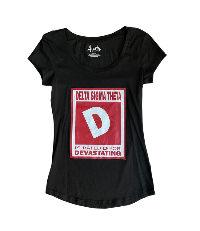 ΔΣΘ SALE! DST Printed Tees (2 styles) (MD/2X)(FA25) 50% off