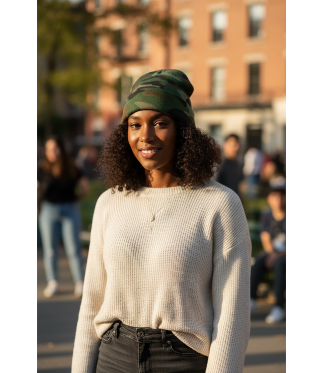 NEW! Vint-Addiction Camouflage Beanie(FA25)