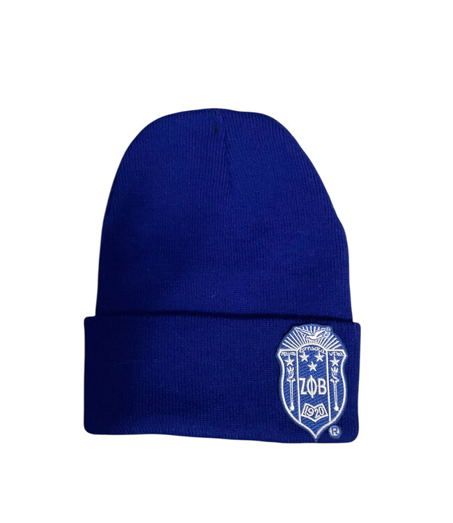 ΖΦΒ NEW! ΖΦΒ Royal Beanie with Shield (FA25)