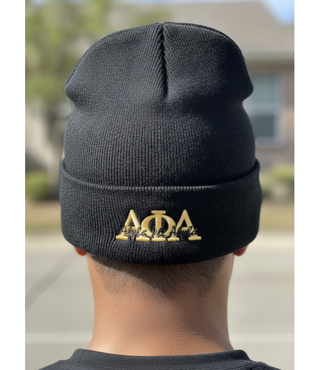 ΑΦΑ NEW! AΦΑ APA Alpha Phi Alpa Shield Beanie (SP26)